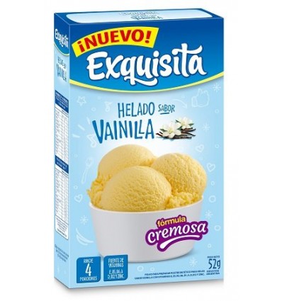 EXQUISITA HELADO VAINILLA 52G