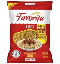 FIDEOS FAVORITA 500 GRS CODITO RAY