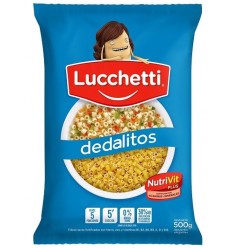 FIDEO LUCCHETTI 500 GRS DEDALITOS