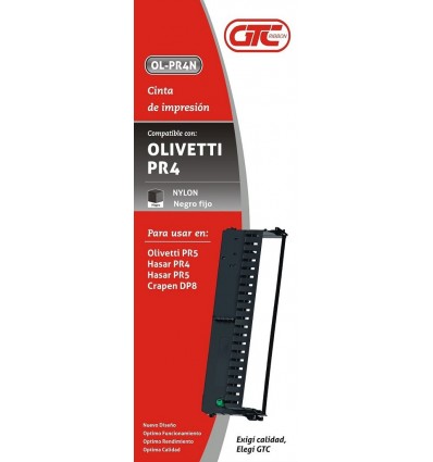 CINTA GTC P/OLIVETTI PR4 PARA PR4/PR5 VIOLETA