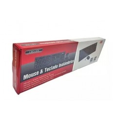 TECLADO - MOUSE INALAMBRICO & MOUSE PAD GTC 2