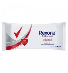 JABON REXONA 3X90GRS ANTIBACTERIAL 99 ORIGINAL