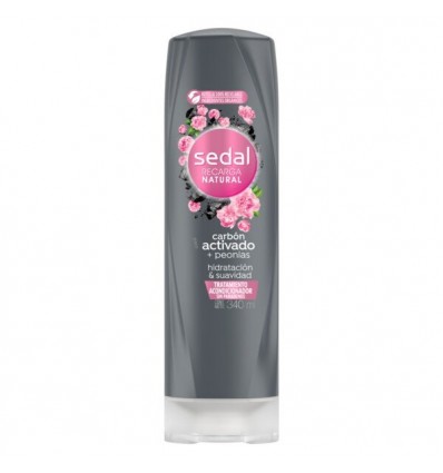 SEDAL ACONDICIONADOR 340ML CARBÓN ACTIVADO Y PEONIAS