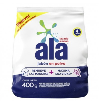 ALA POLVO DUAL Con Bicarbonato 400 GRS