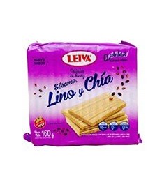 LEIVA TOSTADA ARROZ CHIA 160GRS SIN TACC