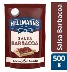 HELLMANN`S BARBACOA DOYPACK 500GRS