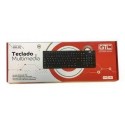 TECLADO EN ESPAÑOL MULTIMEDIAL - GTC