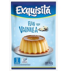 FLAN EXQUISITA VAINILLA 40GRS