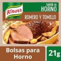 KNORR BOLSA HORNO C/ROMERO Y TOMILLO 21GRS