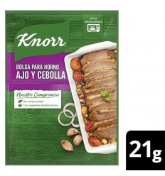 KNORR BOLSA HORNO CEB AJO 21GRS