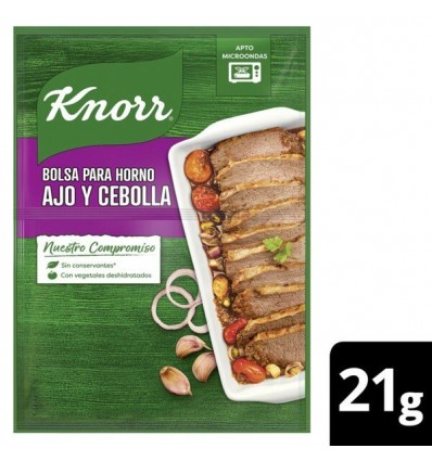 KNORR BOLSA HORNO CEB AJO 21GRS