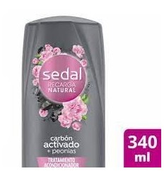 SEDAL ACONDICIONADOR 340ML CARBON Y PEONIAS