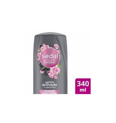 SEDAL ACONDICIONADOR 340ML CARBON Y PEONIAS