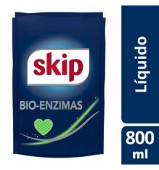 SKIP LIQUIDO ROPA BIO ENZIMAS 800 ML
