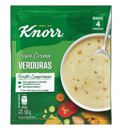 KNORR SOPA CREMA VEGETALES 1 S