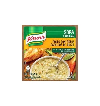 KNORR SOPA CASERA POLLO C/FID CAB ANGEL 1 S