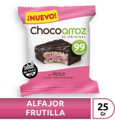 ALFAJOR CHOCOARROZ FRUTILLA 1 unid