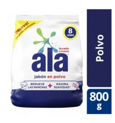 ALA POLVO MANO ECOLAVADO 800 GRS