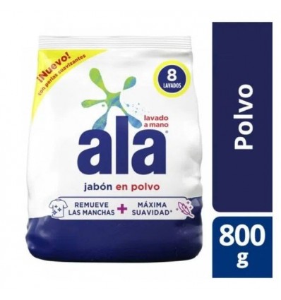 ALA POLVO MANO ECOLAVADO 800 GRS