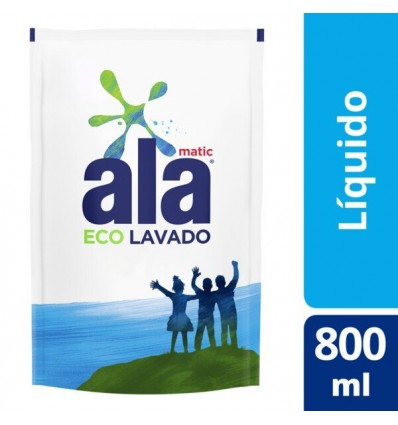 ALA LIQUIDO MATIC ECOLAVA DP 800ML