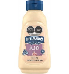 HELLMANNS ADEREZO AJO SQZ 340 GRS.