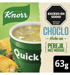 KNORR SOPA QUICK CHOCLO PEREJIL 5 SOB