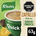 KNORR SOPA QUICK ZAPALLO ROMERO 5 SOB