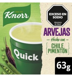 KNORR SOPA QUICK ARVEJAS CHI 5 SOB