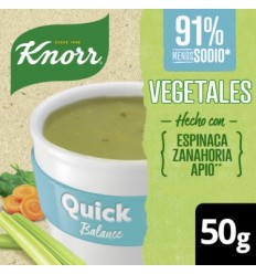 KNORR SOPA QUICK VEGETAL BALANCE 5 SOB