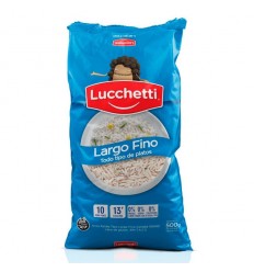 ARROZ LUCCHETTI 500GRS LARGO FINO BOLSA S/TACC