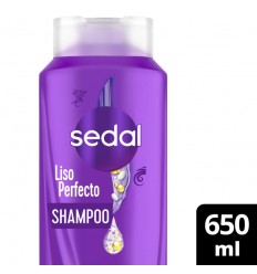 SEDAL SHAMPOO 650 ML LISO PERFECTO 