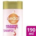 SEDAL SHAMPOO 190 ML COLAGENO Y VITAMINA "C" IA 