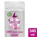 SEDAL SHAMPOO 340ML CARBON Y PEONIAS IA