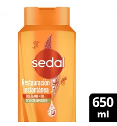 SEDAL ACONDICIONADOR 650 ML RESTAURACION INSTANTANEA 