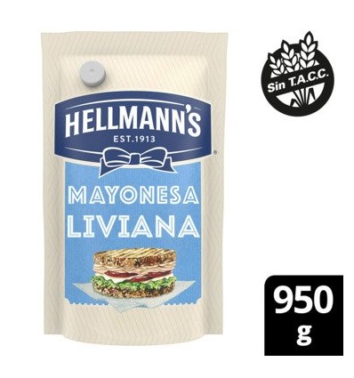 HELLMANN'S MAYONESA LIVIANA DOYP 950GRS
