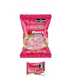 CARAMELO DURO CHERRY-MENTOL LHERITIER 600 GRS