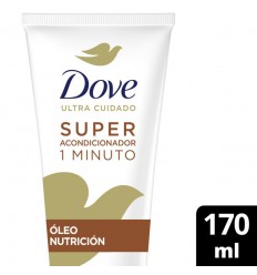 DOVE SUPER ACONDICIONADOR 170 ML OLEO NUTRIC 