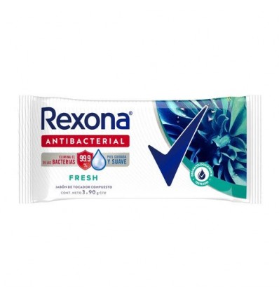 REXONA JABON ANTIBACTERIAL 99 FRESH 3 X 90 GRS