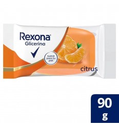 REXONA JABON GLICERINA CITRUS 90 GRS