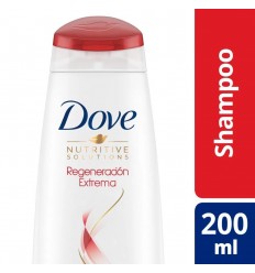 DOVE SHAMPOO 200 ML REGENERACION EXTREMA