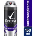 REXONA MEN DESODORANTE SENSITIVE AEROSOL  89 Grs FIFA