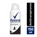 REXONA Mujer DESODORANTE INVISIBLE 87 GRS