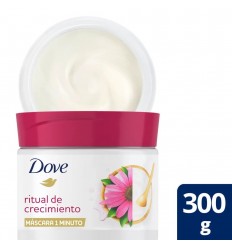 DOVE MASCARA 1 MINUTO 300GRS RITUAL DE CRECIMIENTO