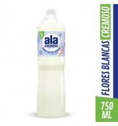 ALA LAVA VAJILLA CREMOSO FLORES BLANCAS 750 ML
