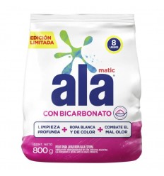 ALA POLVO MATIC C/BICARBONATO 800 GRS