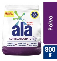 ALA POLVO MANO C/BICARBONATO 800 GRS