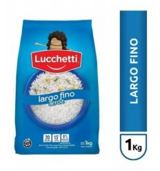 ARROZ LUCCHETTI 1KG LARGO FINO