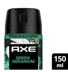 AXE DEO AER BS GREEN GERANI 150 ML