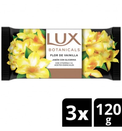JABON LUX FLOR DE VAINILLA 3X120G