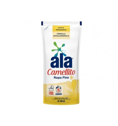 ALA CAMELLITO LIQ MATIC ROPA DELICADA DP 450ML